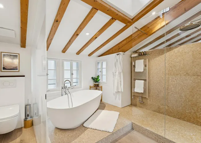 Old Town Diamond Penthouse Private Rooftop Lägenhet Zürich