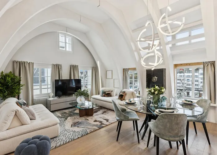 Apartament Old Town Diamond Penthouse Ac Private Rooftop Zurych