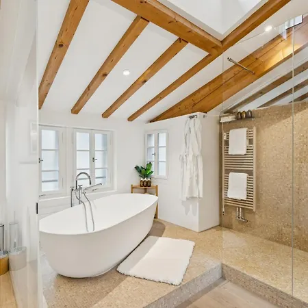 Old Town Diamond Penthouse Ac Private Rooftop Lägenhet Zürich