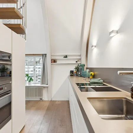 Old Town Diamond Penthouse Ac Private Rooftop Lägenhet Zürich